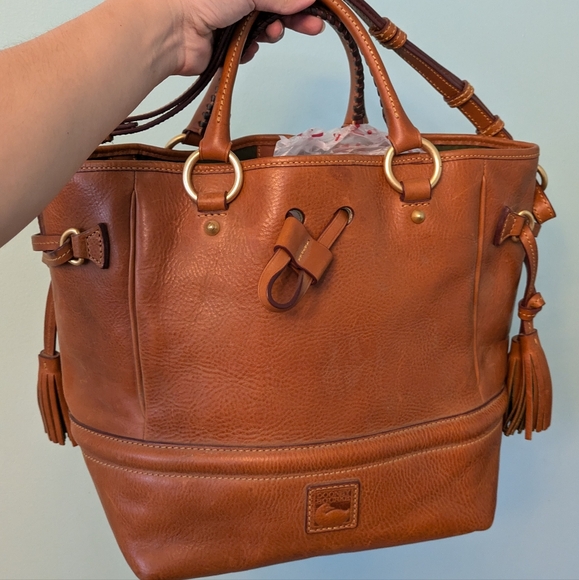 Dooney & Bourke Florentine Leather Buckley Bag